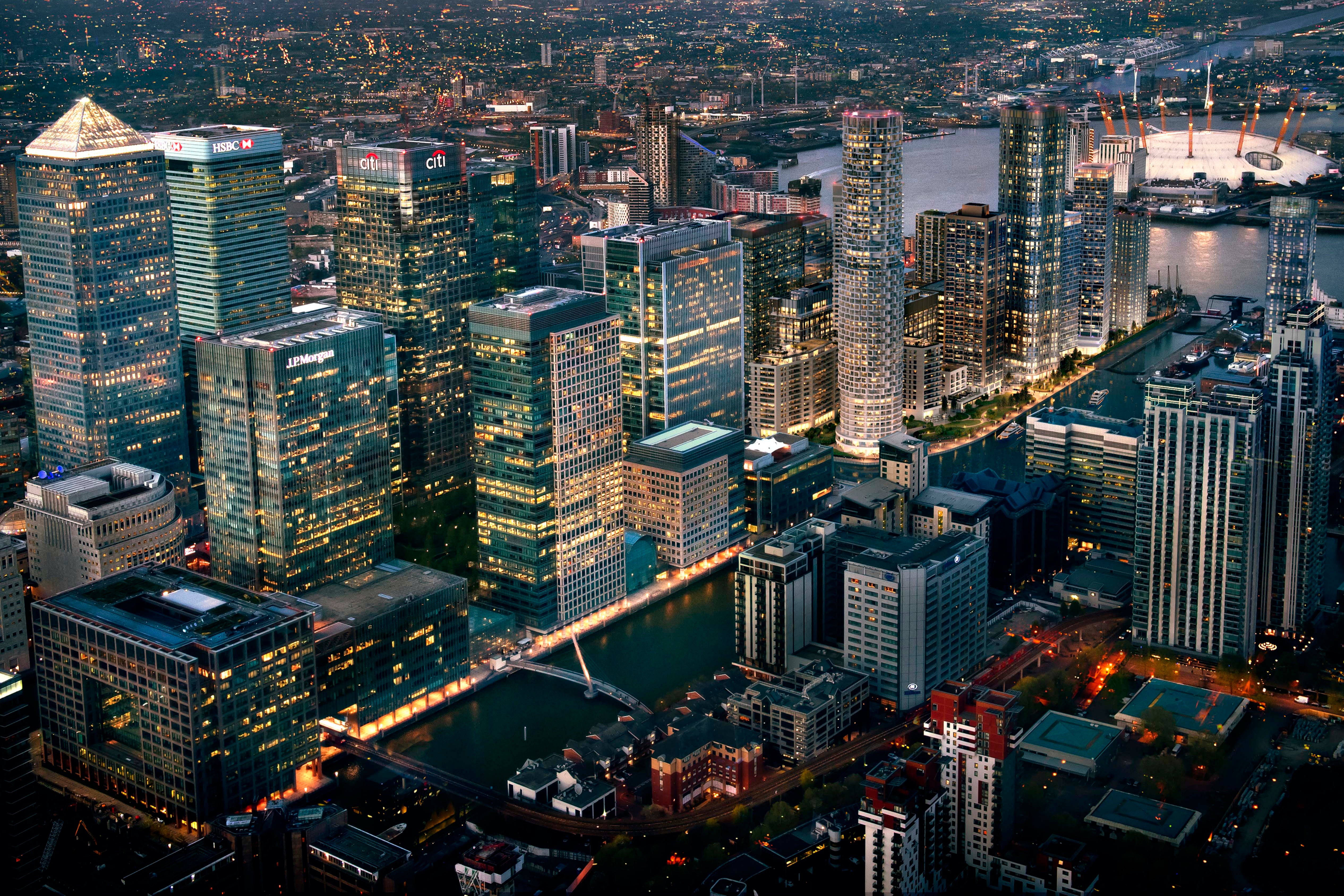 Our office Canary Wharf, London